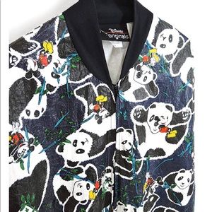 Vintage Tyvek Bomber Mickey Jacket